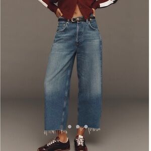 Citizens Of Humanity Cropped Aya Wide-Leg Jeans